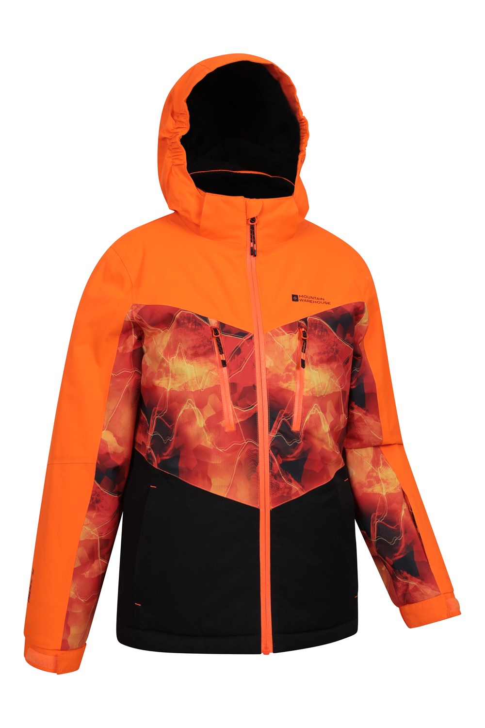 Mountain Warehouse Storm Extreme Kids Padded Ski Jacket Waterproof Hooded Coat - Picture 12 of 26