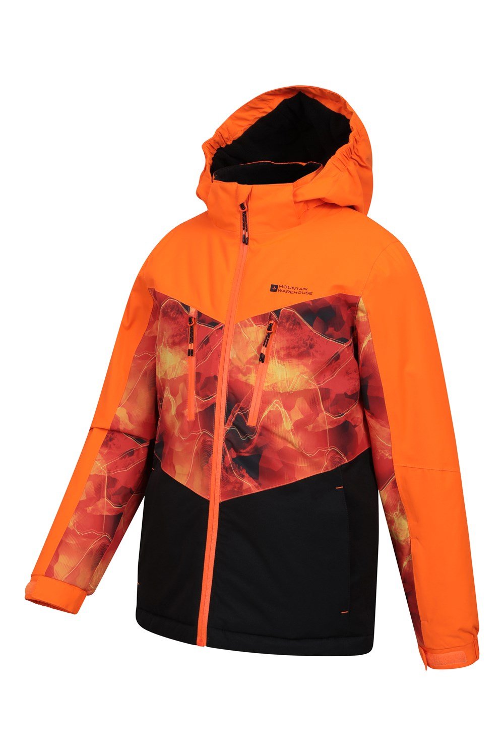Mountain Warehouse Storm Extreme Kids Padded Ski Jacket Waterproof Hooded Coat - Picture 14 of 26
