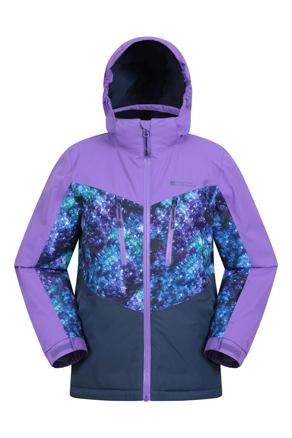 Mountain Warehouse Storm Extreme Kids Padded Ski Jacket Waterproof Hooded Coat - Picture 20 of 26