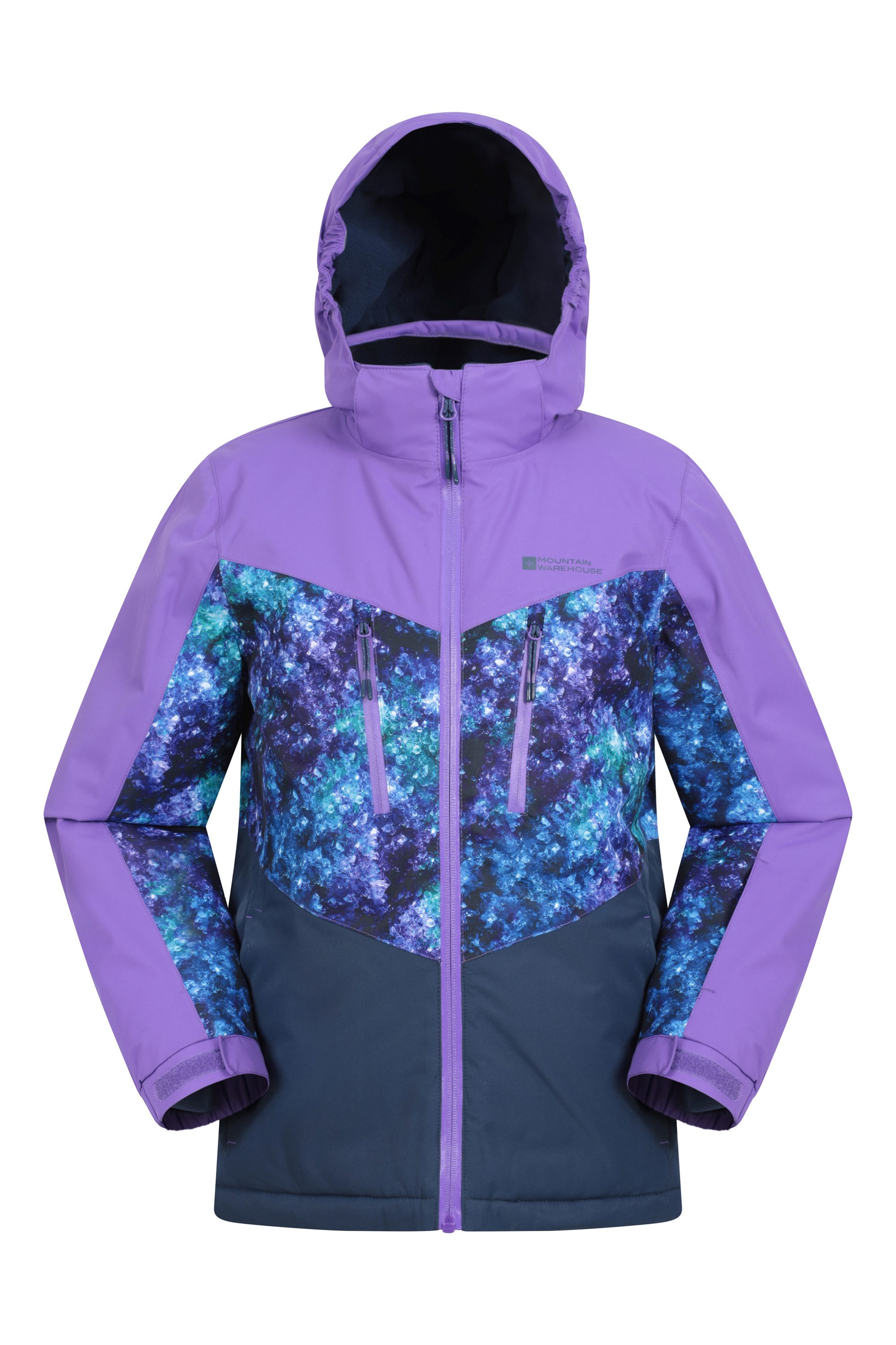 Mountain Warehouse Storm Extreme Kids Padded Ski Jacket Waterproof Hooded Coat - Picture 19 of 26