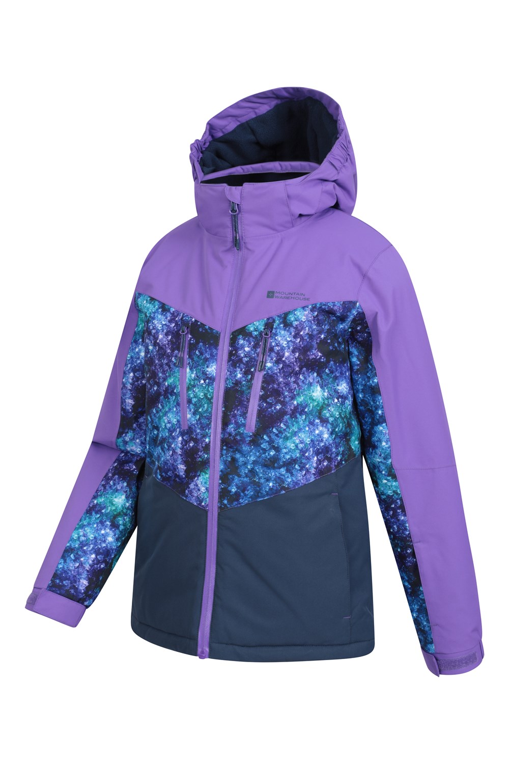 Mountain Warehouse Storm Extreme Kids Padded Ski Jacket Waterproof Hooded Coat - Picture 23 of 26
