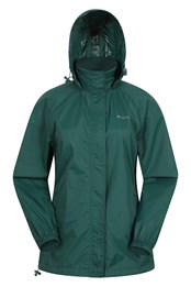 Pakka II chaqueta impermeable para mujer Verde Oscuro