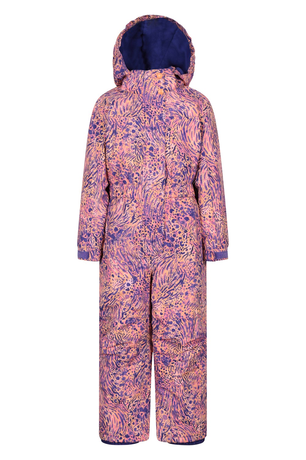 Mountain Warehouse Cloud Print Kids All In One Snowsuit Waterproof Fleece Lined - Picture 35 of 87