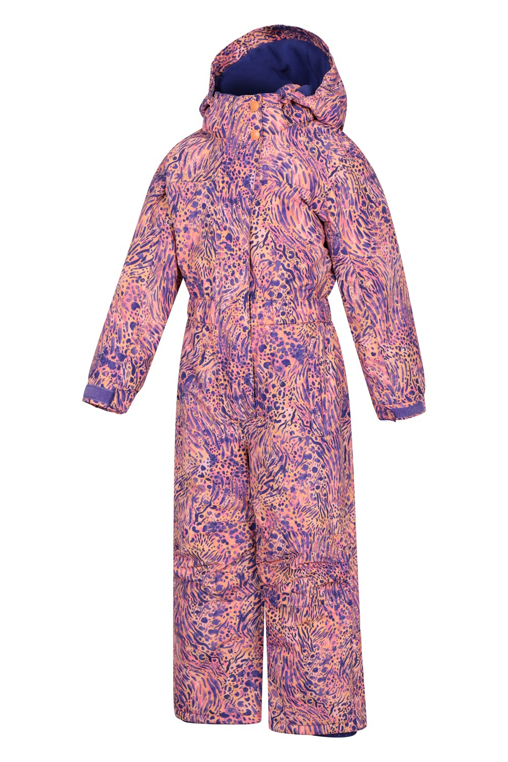 Mountain Warehouse Cloud Print Kids All In One Snowsuit Waterproof Fleece Lined - Picture 38 of 87