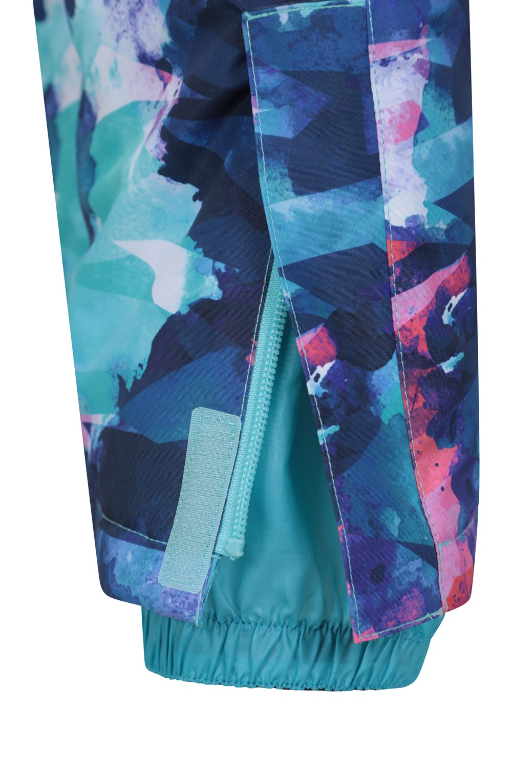 Mountain Warehouse Cloud Print Kids All In One Snowsuit Waterproof Fleece Lined - Picture 86 of 87