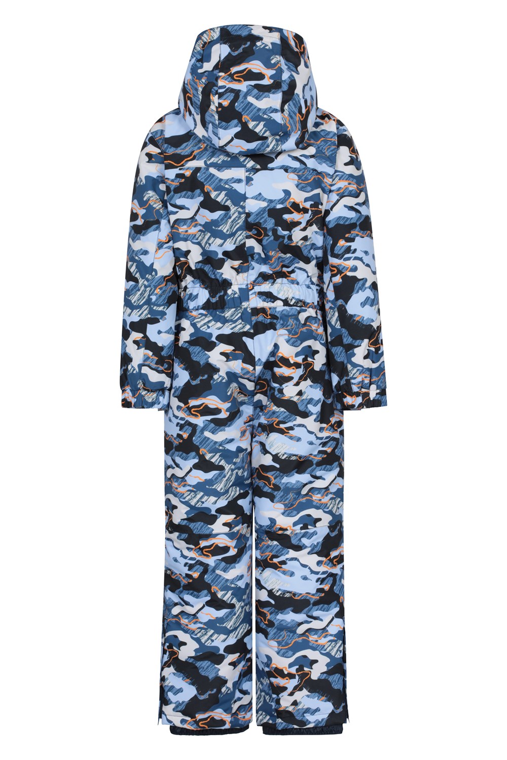 Mountain Warehouse Cloud Print Kids All In One Snowsuit Waterproof Fleece Lined - Picture 68 of 87