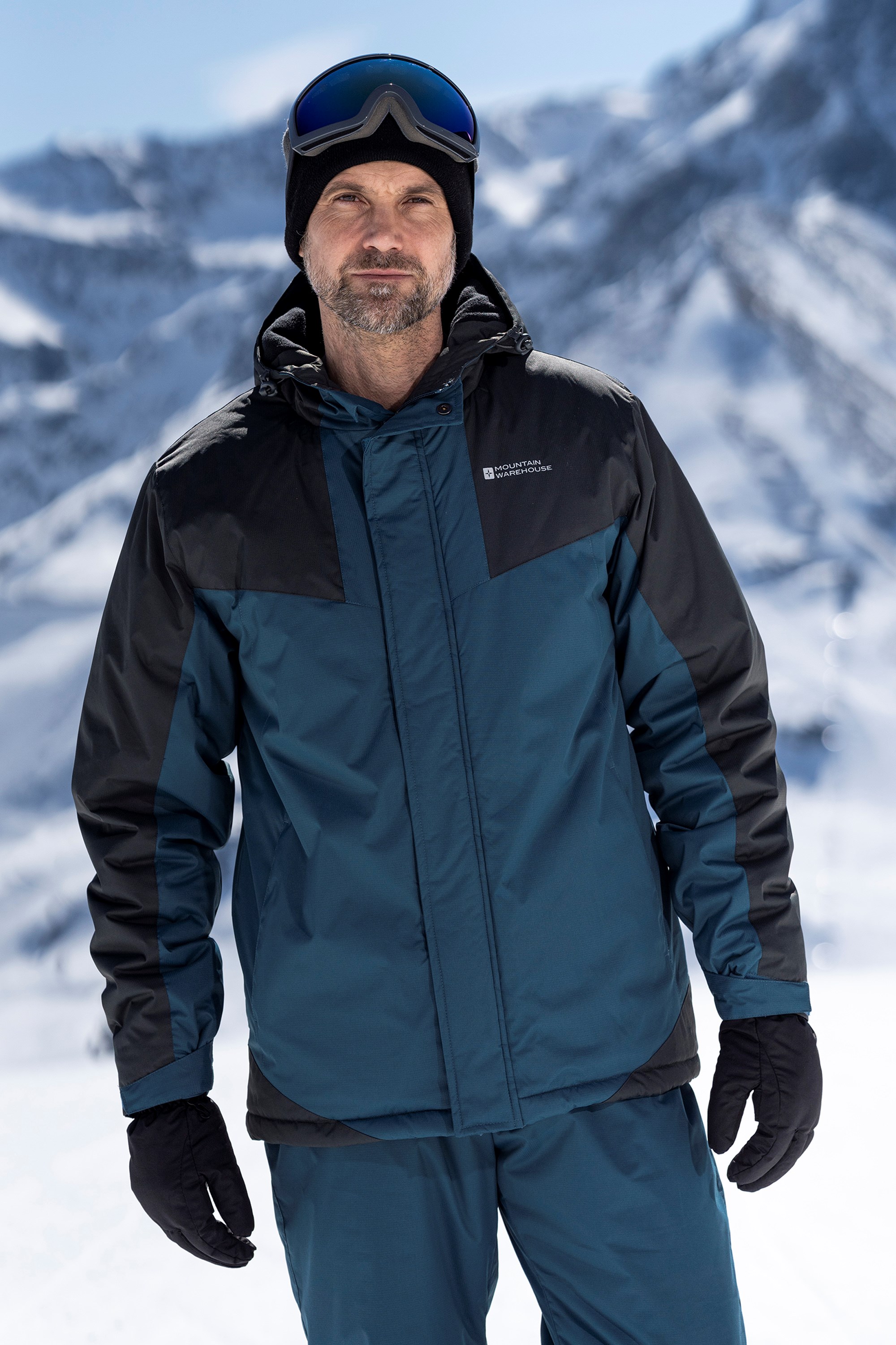 Water Resistant Winter Coat Mountain Warehouse Dusk Mens Ski Jacket New ...