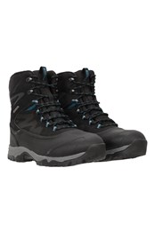Ultra Piste Basher Mens Waterproof Snow Boots Black