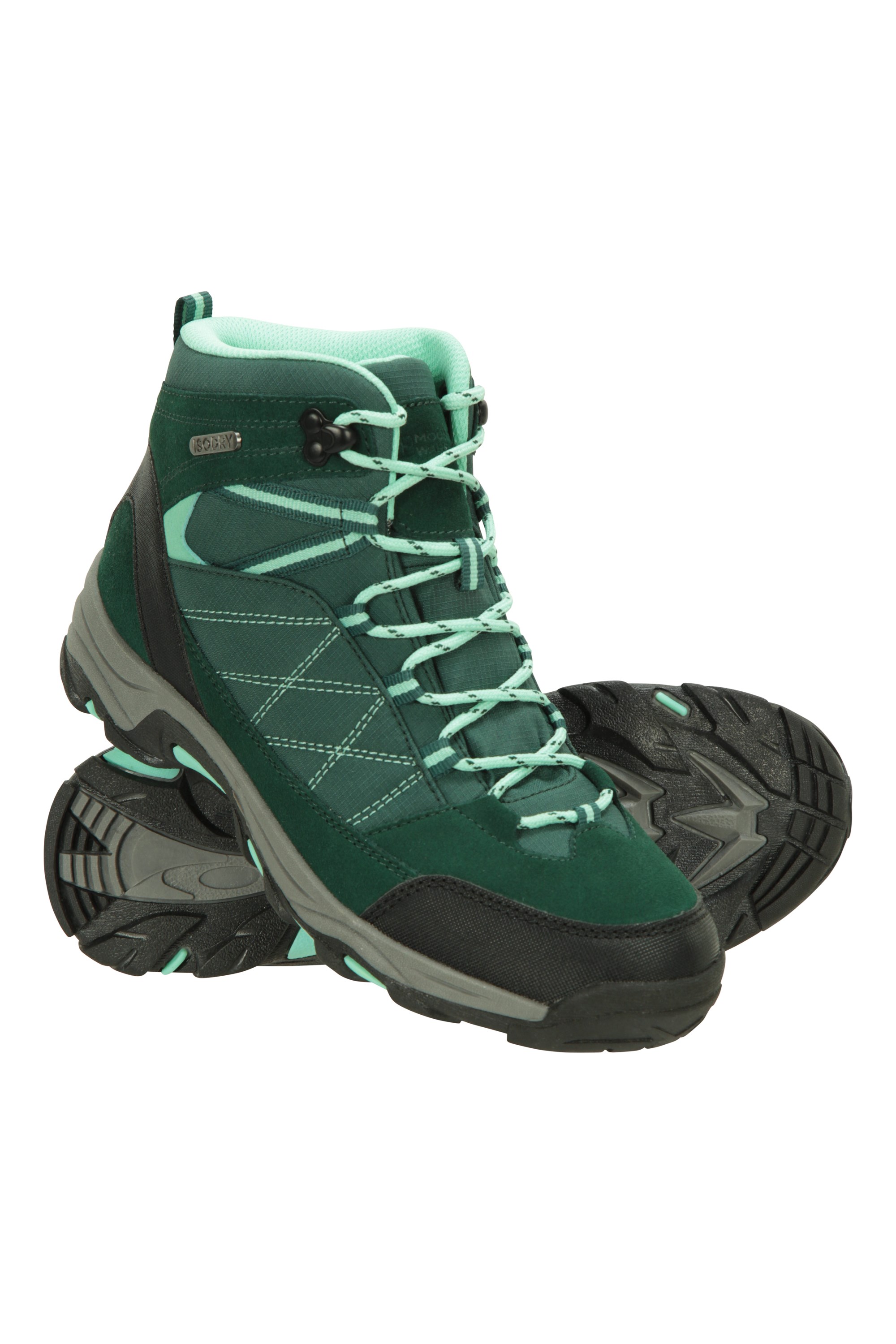 Rapid Womens Waterproof Hiking Boots - Green