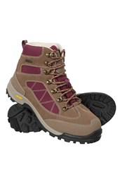 Storm Womens IsoGrip Waterproof Hiking Boots Brown