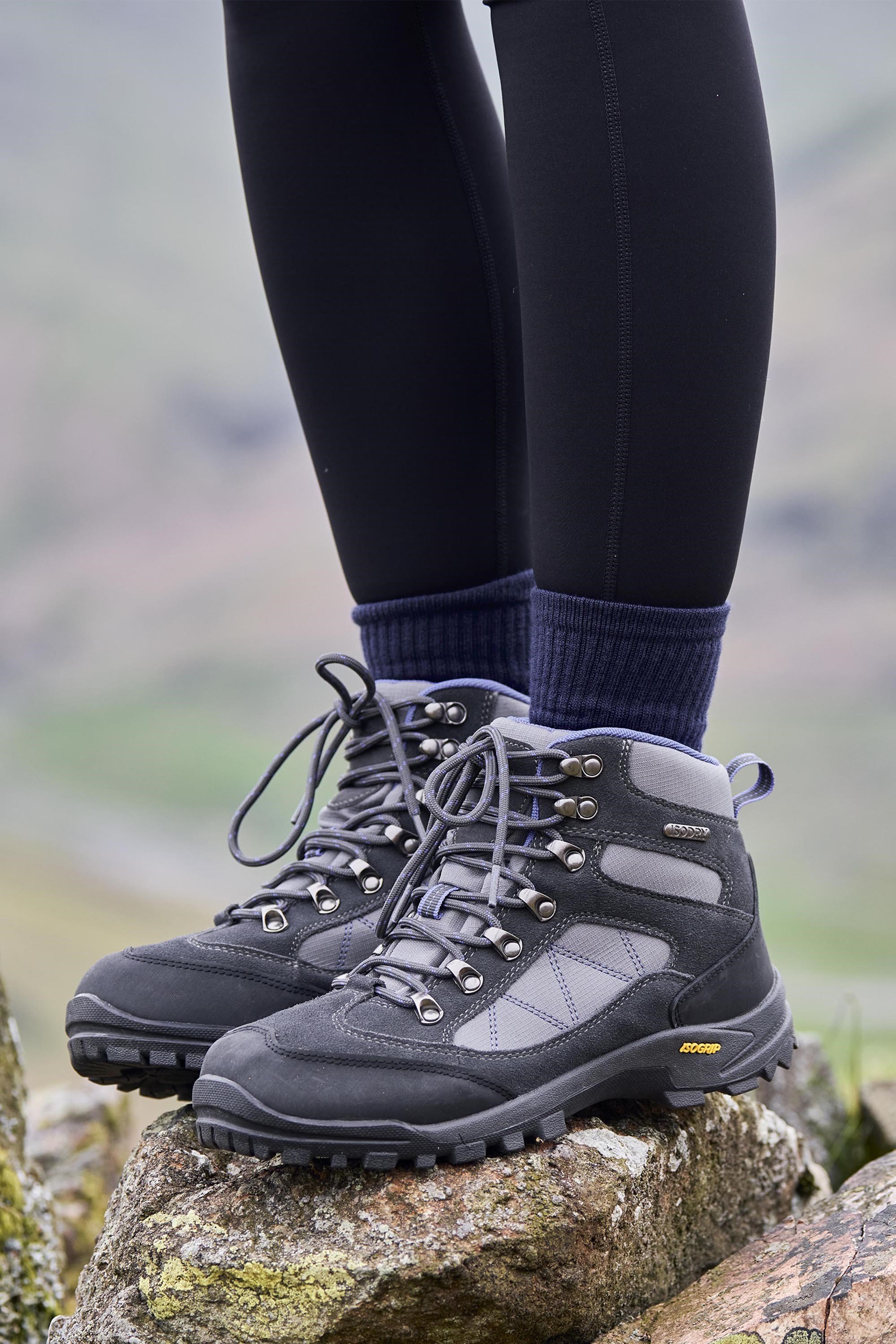 Zapatillas Bota Trekking Mujer - Semi Impermeable