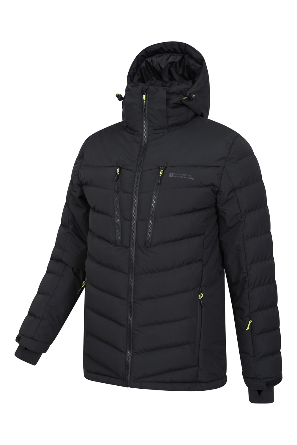 Mountain Warehouse Vulcan II Men's Padded Ski Jacket Snow Proof Breathable Coat - Picture 23 of 45