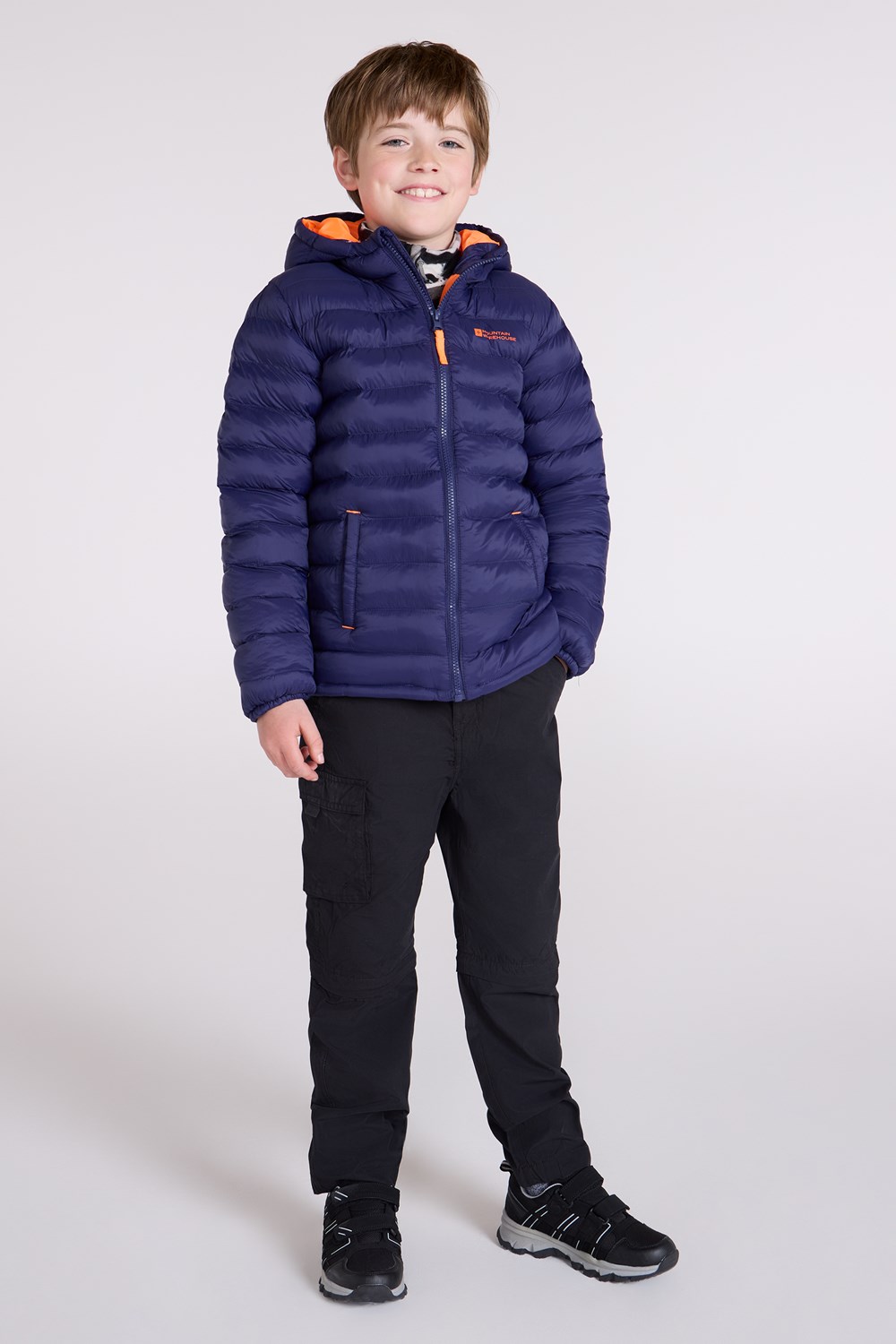 Mountain Warehouse Seasons Kids Padded Jacket Water Resistant Lightweight Coat - Picture 90 of 142