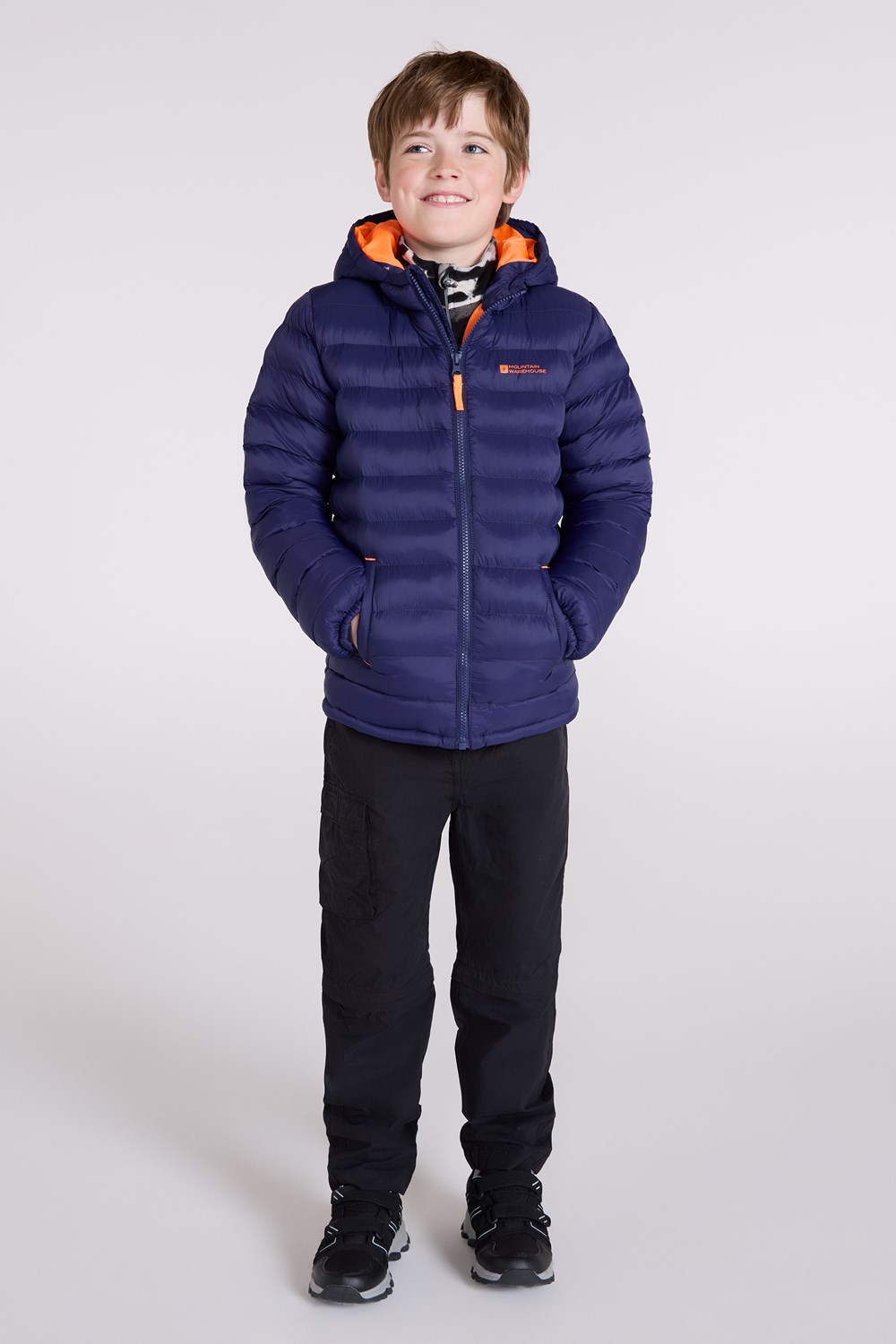 Mountain Warehouse Seasons Kids Padded Jacket Water Resistant Lightweight Coat - Picture 91 of 142