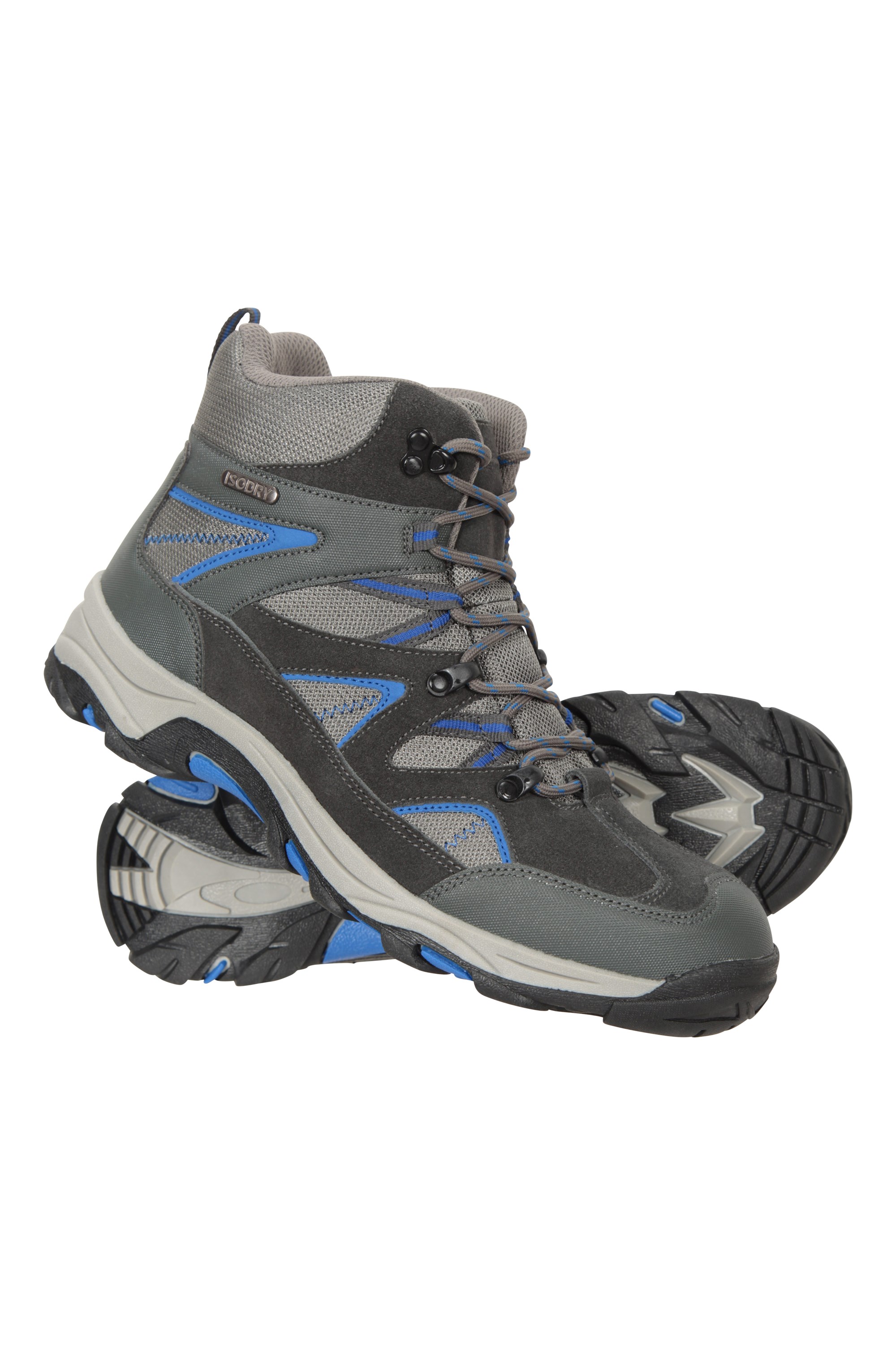 Mountain Warehouse Rapid Men's Waterproof Walking Boots Non Slip Hiking ...