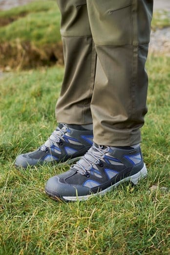 Rapid Mens Waterproof Hiking Boots Dark Grey
