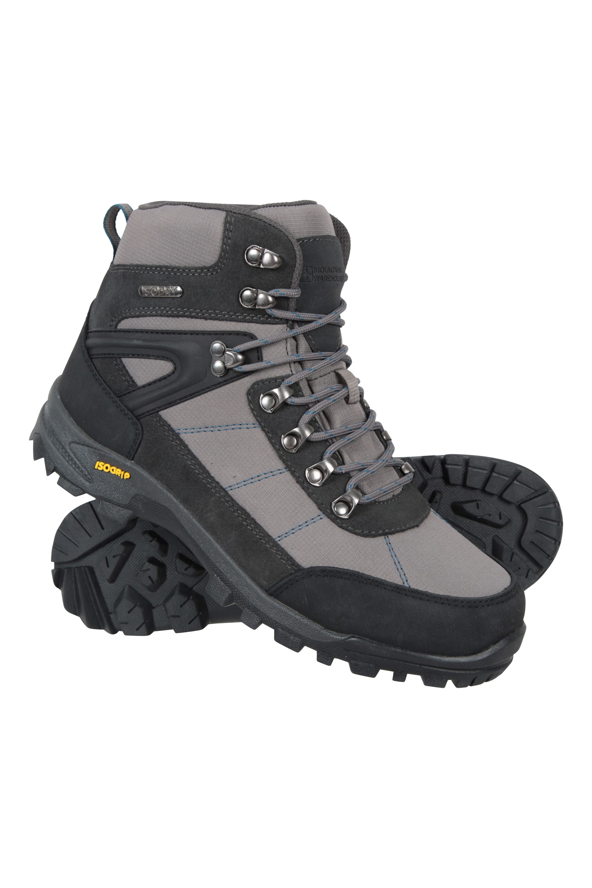 Storm Extreme Mens IsoGrip Waterproof Hiking Boots - Grey