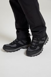 Mcleod Mens Outdoor Walking Boots Black