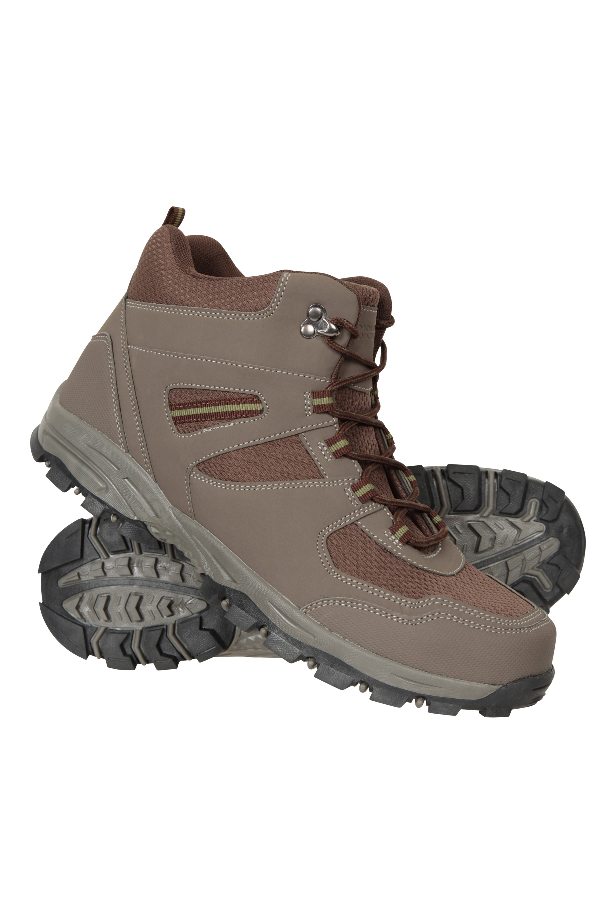 Mountain Warehouse McLeod Men's Hiking Boots Durable Breathable Walking  Shoes