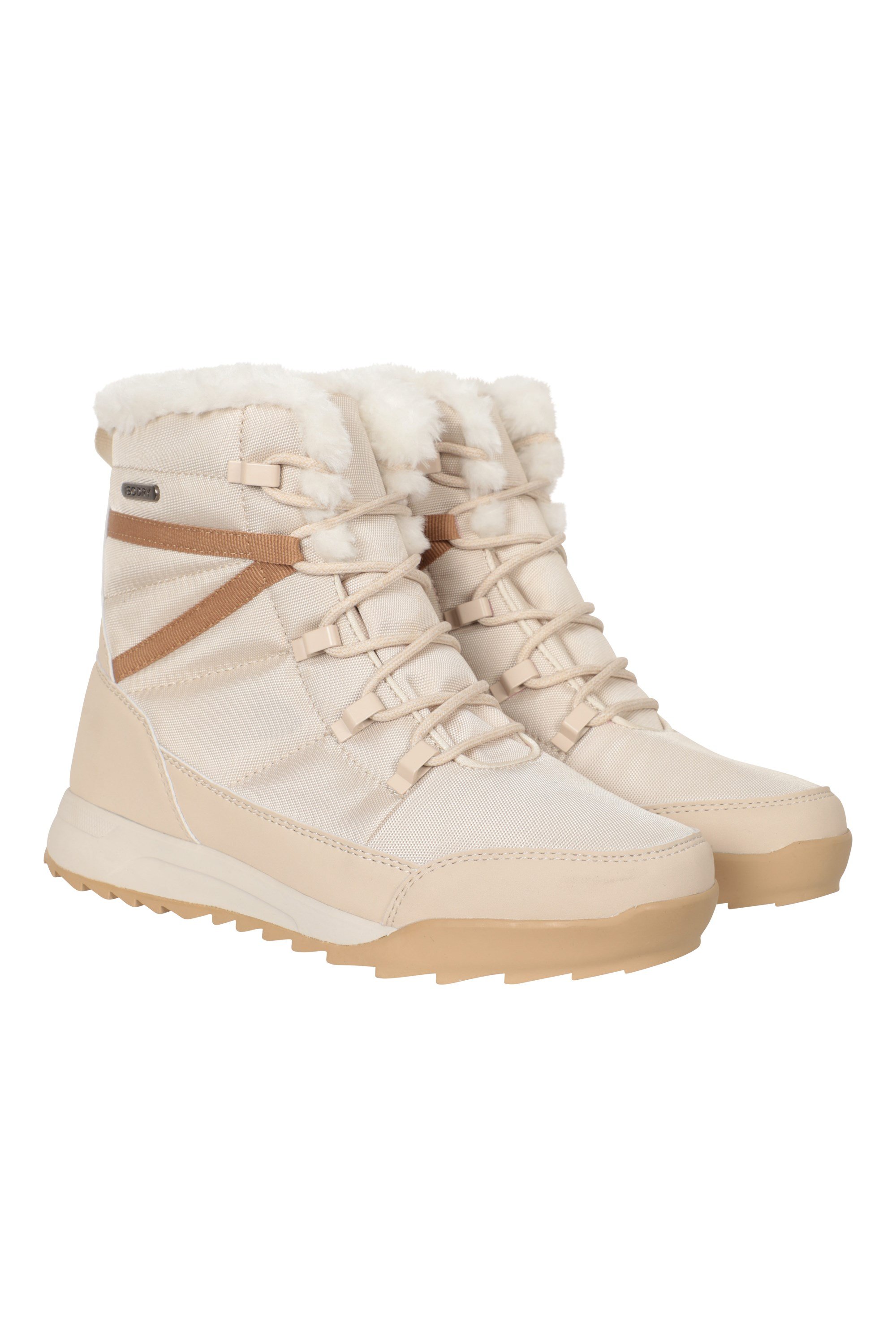 Leisure II Womens Snow Boots - Beige