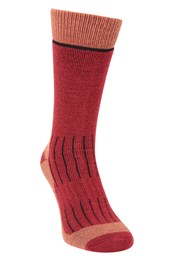 Explorer Mens Merino Thermal Socks Red