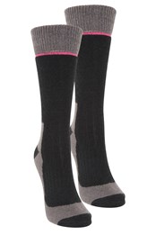 Merino Womens Explorer Mid-Calf Socks 2-Pack