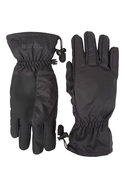 Classic Mens Waterproof Gloves - Black