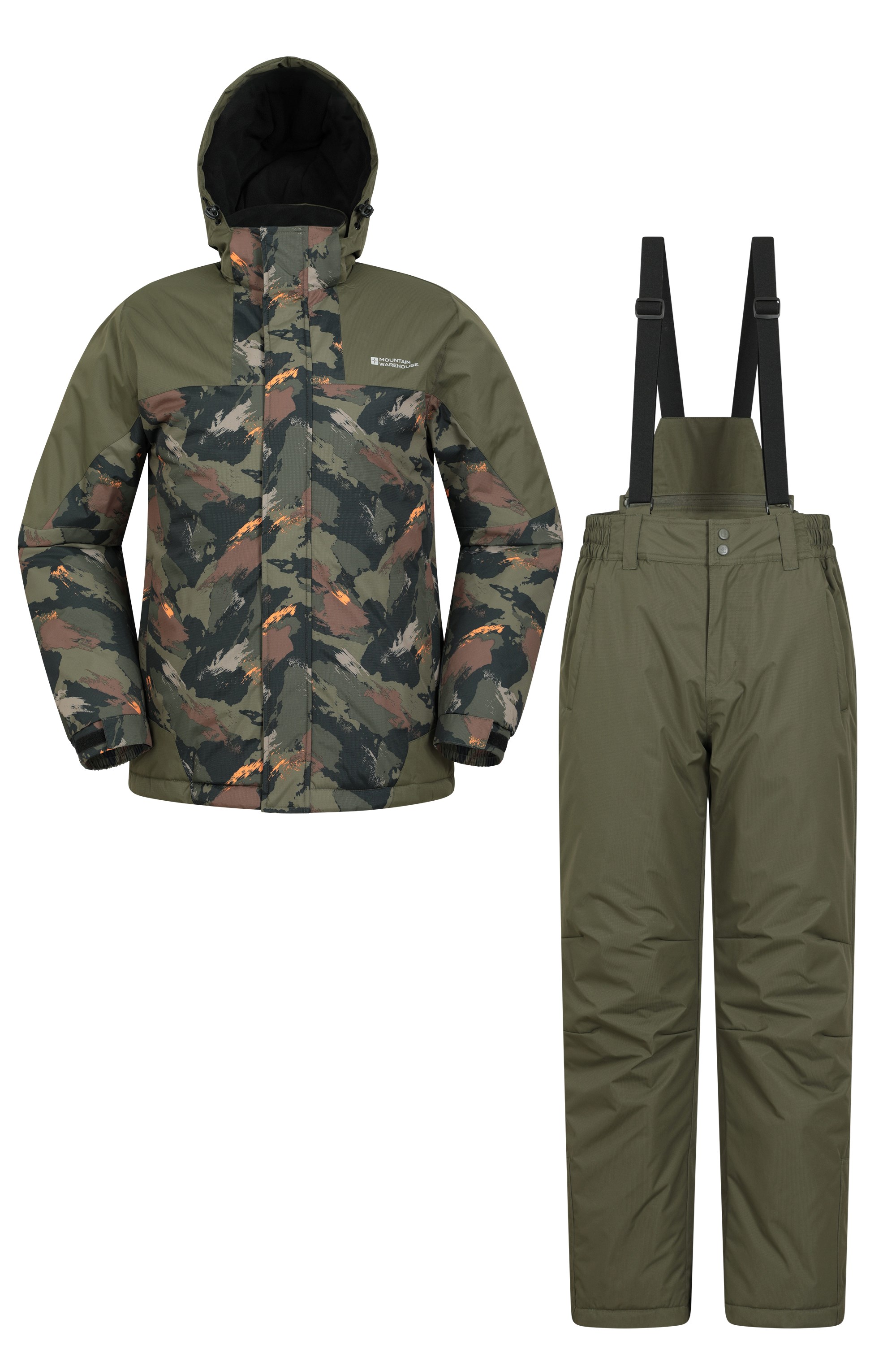 Mens ski jacket and pants set new arrivals