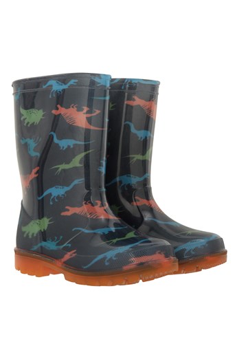 Splash Toddler Light-Up Wellies Bright Blue