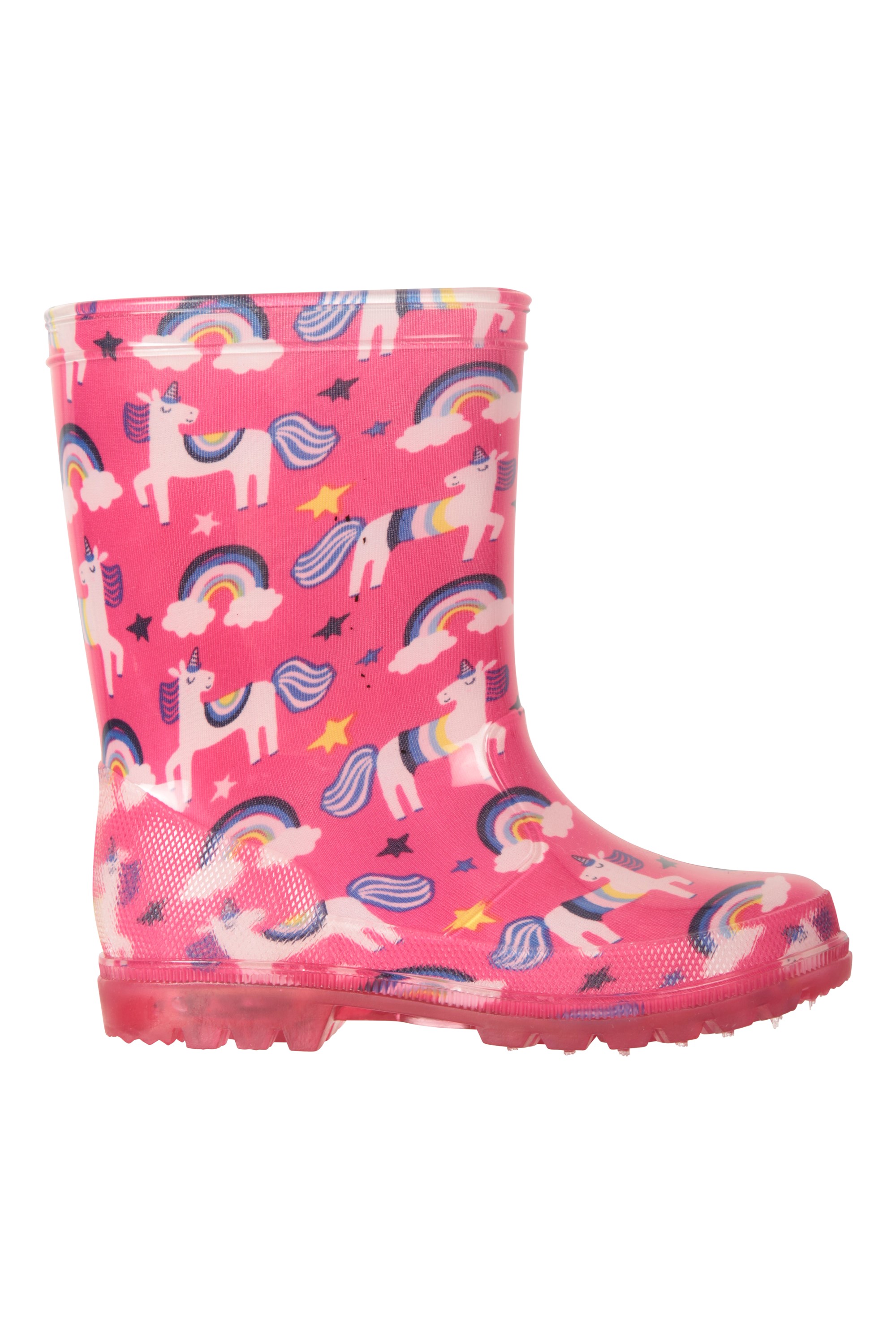 Girls discount flashing wellies