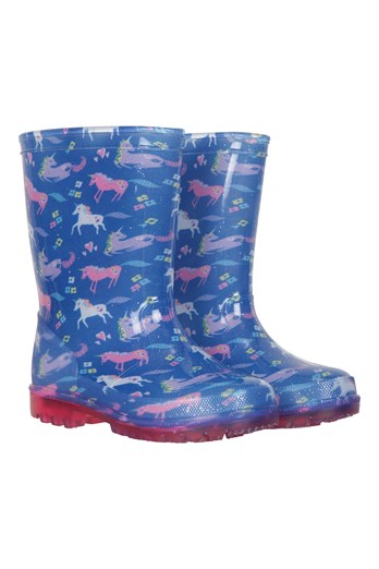 Splash Toddler Light-Up Wellies Purple
