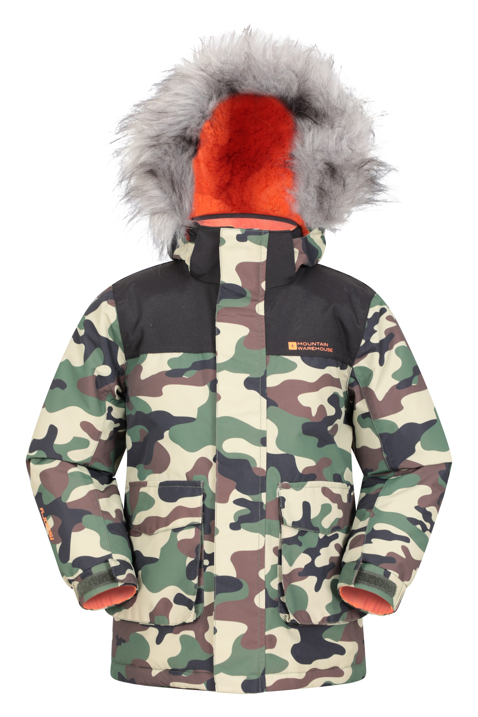 Ranger 3 Kids Waterproof Parka Jacket - Green