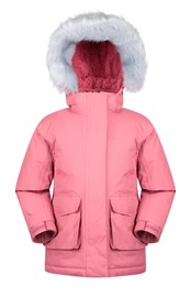 Ranger 3 Kids Waterproof Parka Jacket Pink