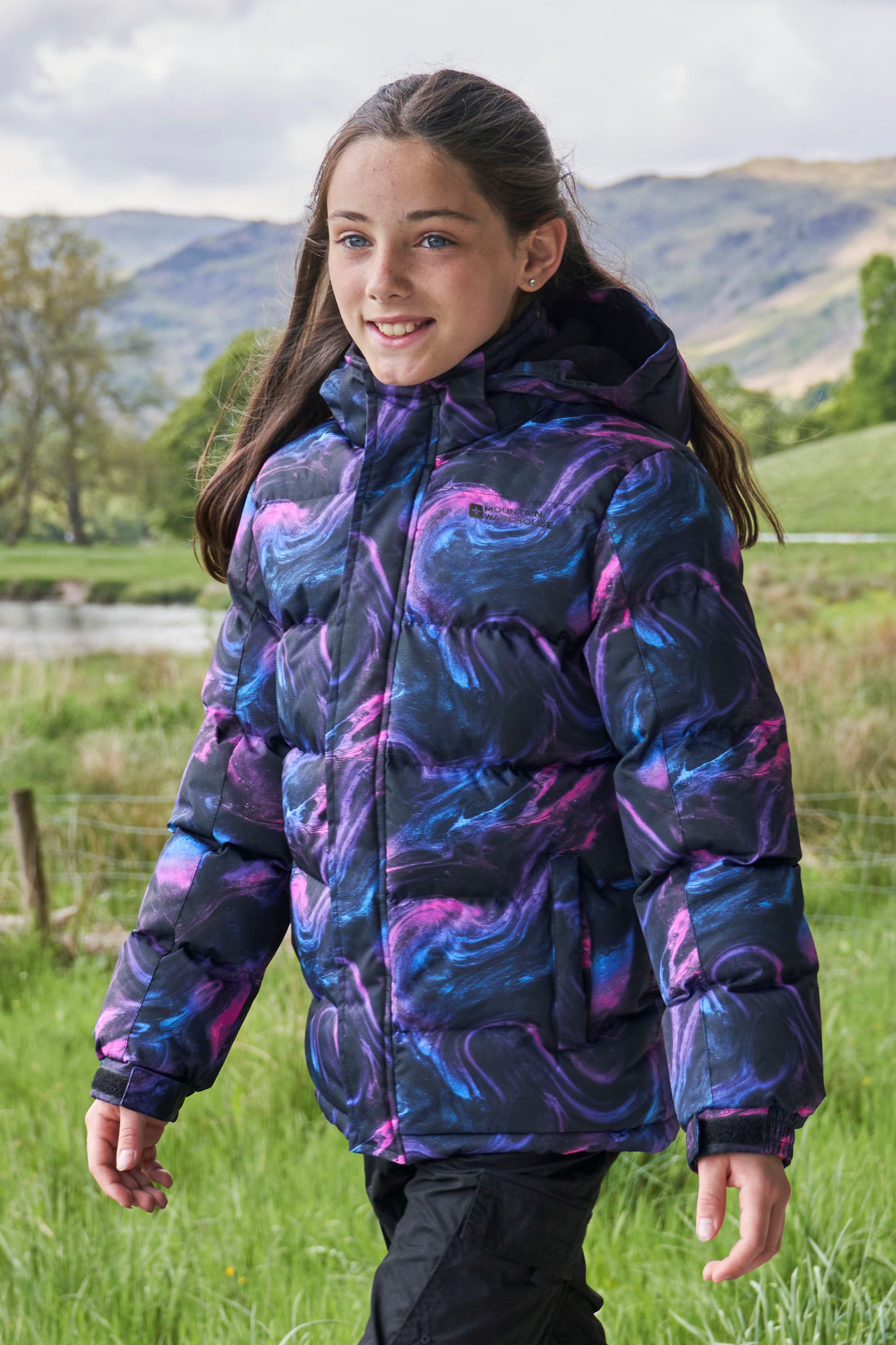 Buy Mountain Warehouse Blue Kids Seasons Water Resistant Padded Jacket from  Next Malaysia