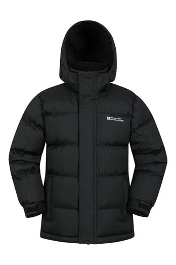 Snow II Kids Water Resistant Insulated Jacket Black