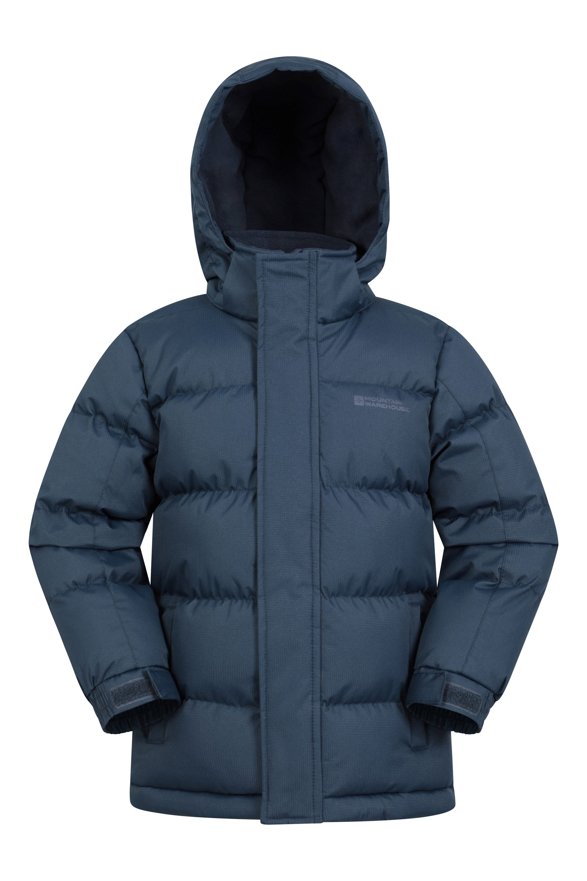 Snow II Kids Water Resistant Padded Jacket - Dark Blue