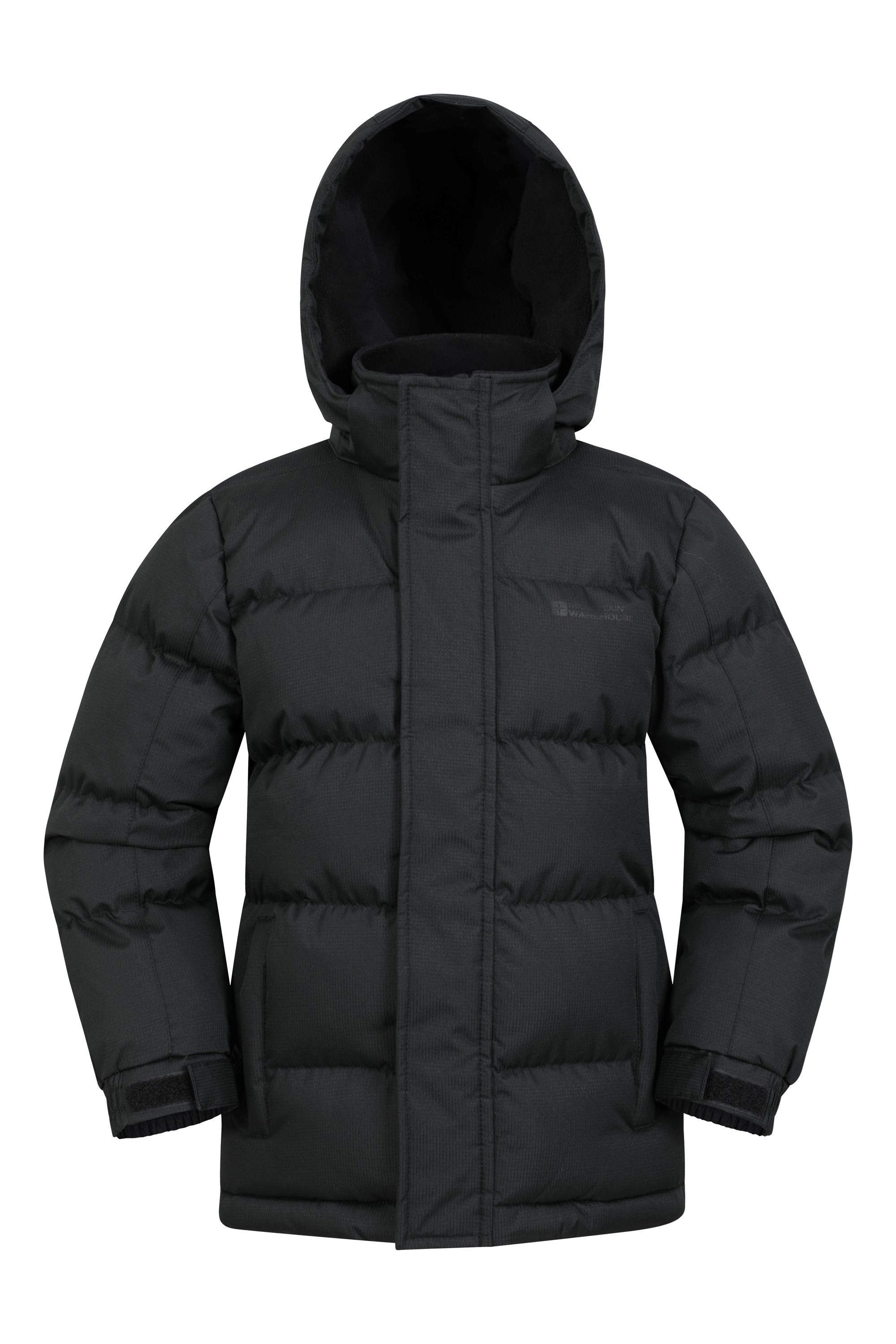 Snow II Kids Water Resistant Padded Jacket - Black