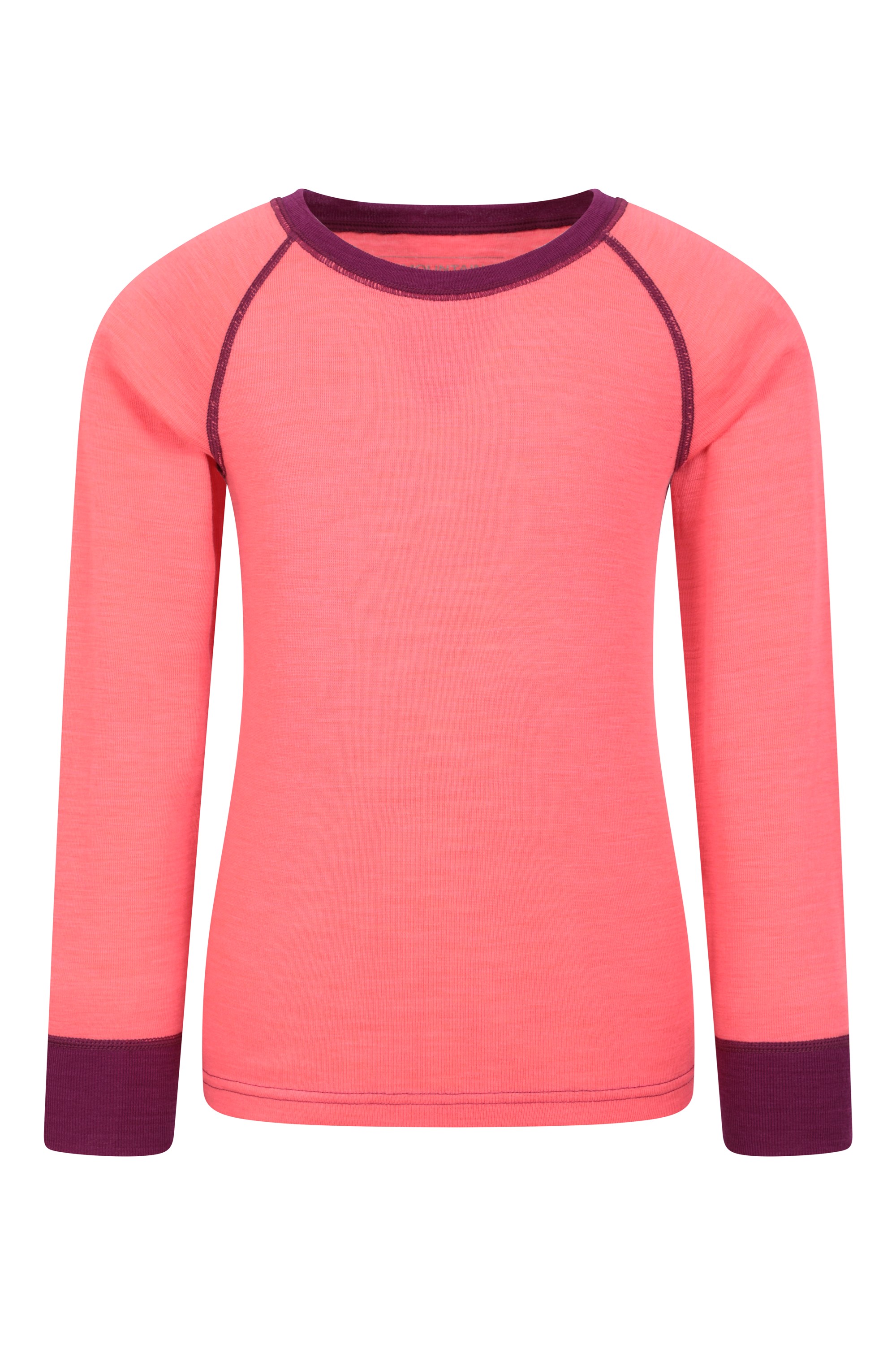  Woolino Merino Wool Base Layer for Kids - Super Soft Kids Long  Sleeve Thermal Top - All Natural Base Layer Shirt - (5-6 Years) - Blush:  Clothing, Shoes & Jewelry