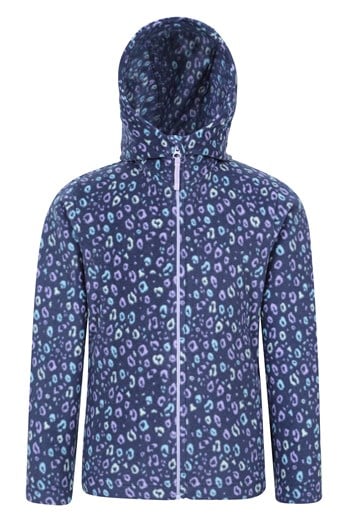 Endeavour II Printed Kids Hoodie Dark Blue