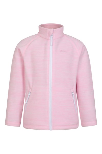 Snowdonia II Kids Fleece - Light Pink