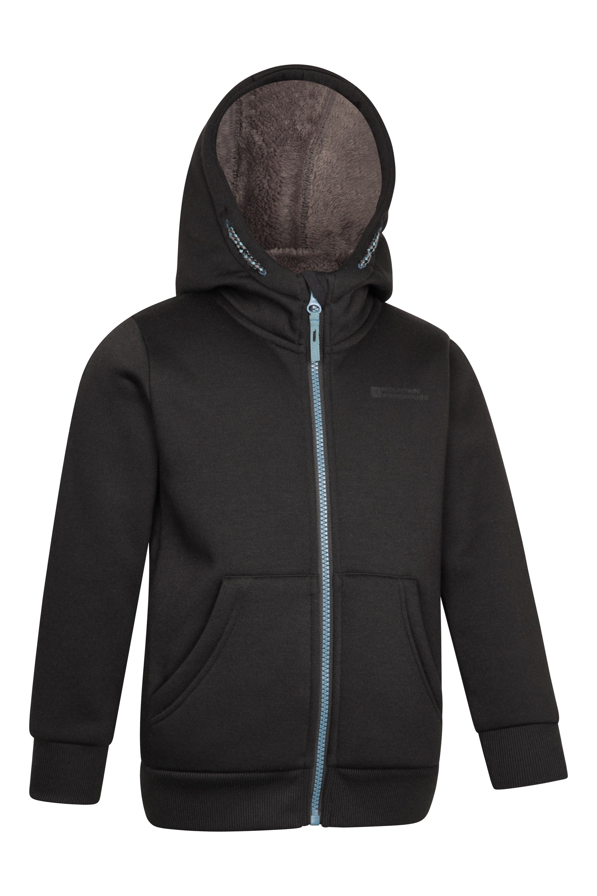 Fur lined fleece hoodie cheap