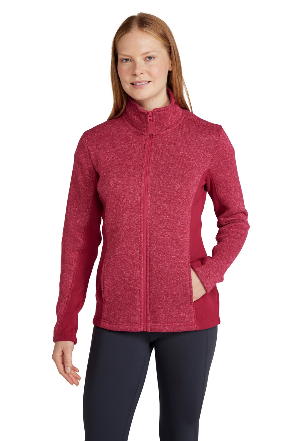 Mountain Warehouse Idris Women's Jacket Panelled Fleece Ladies Winter Warm Coat - Picture 60 of 60