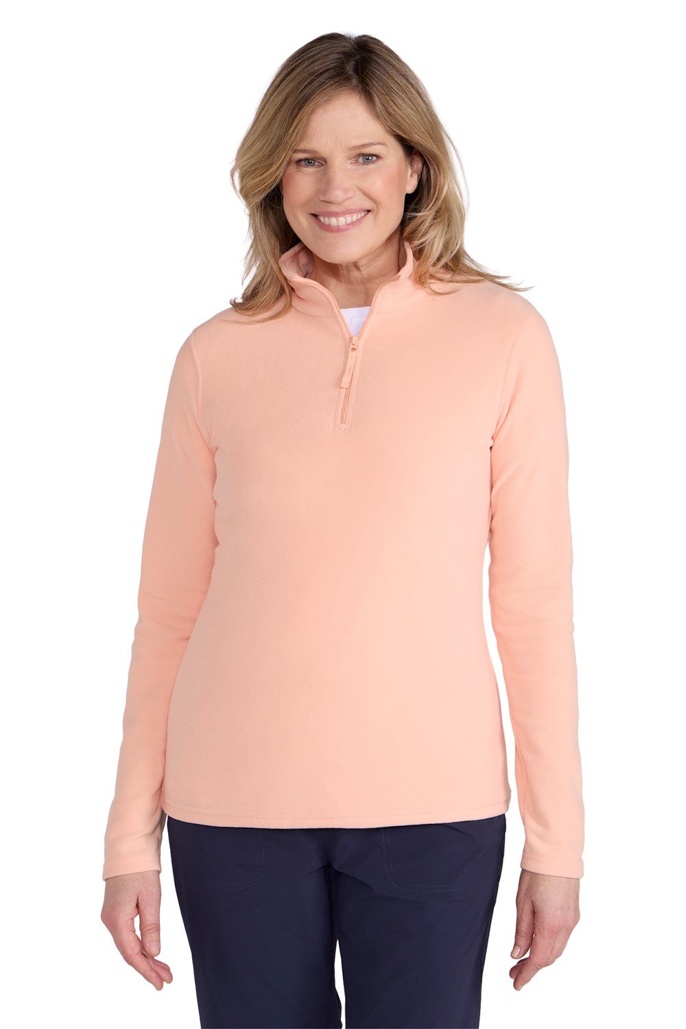 Mountain Warehouse Camber Women's Half Zip Pullover Ladies Antipill Fleece Top - Picture 97 of 224