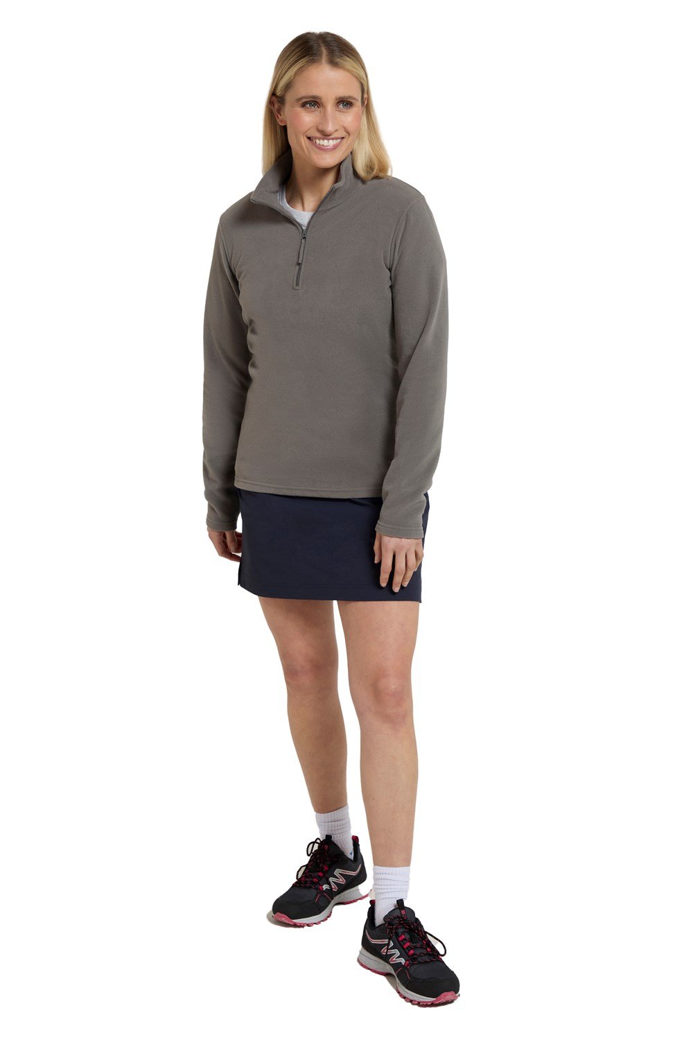 Mountain Warehouse Camber Women's Half Zip Pullover Ladies Antipill Fleece Top - Picture 114 of 224