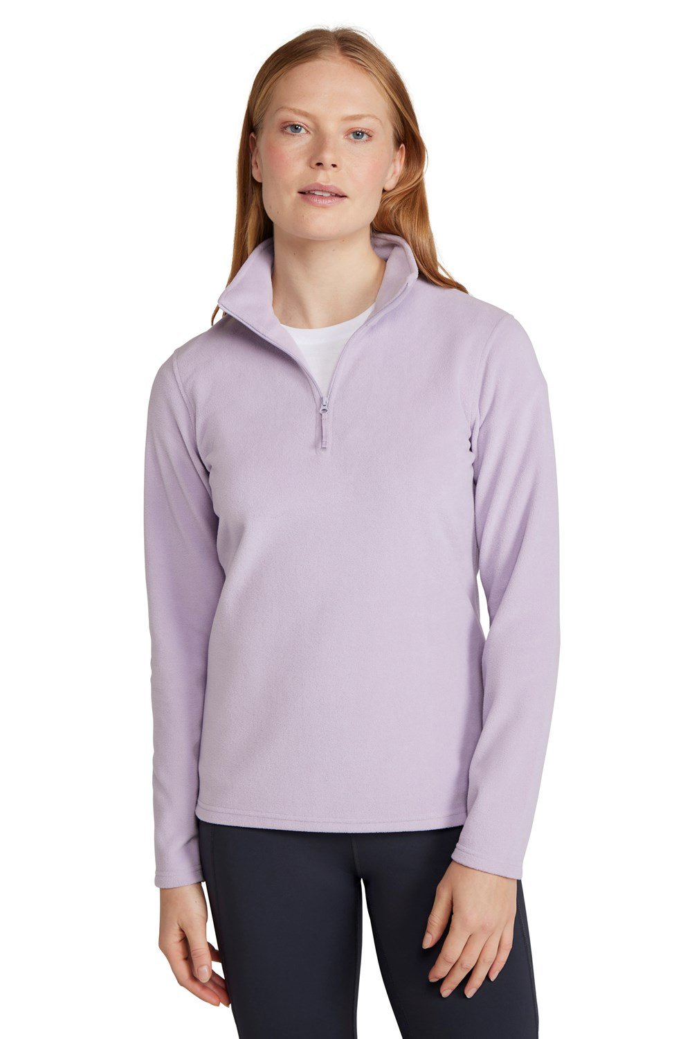 Mountain Warehouse Camber Women's Half Zip Pullover Ladies Antipill Fleece Top - Picture 195 of 224