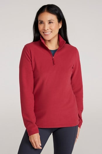Camber II Womens Fleece Red