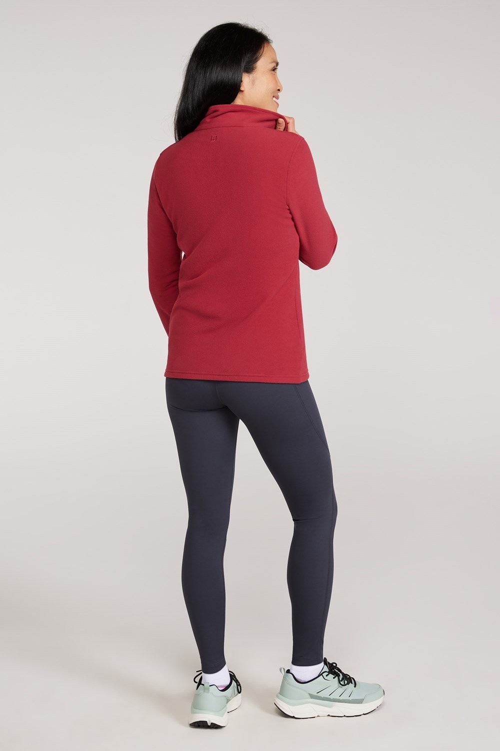 Mountain Warehouse Camber Women's Half Zip Pullover Ladies Antipill Fleece Top - Picture 206 of 224
