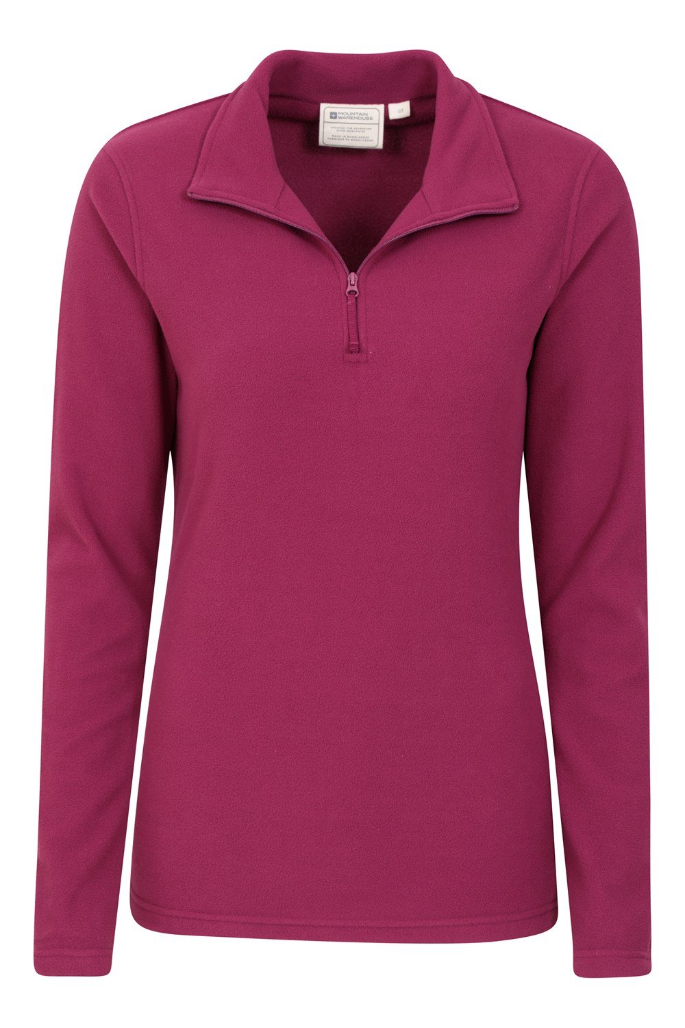 Mountain Warehouse Camber Women's Half Zip Pullover Ladies Antipill Fleece Top - Picture 200 of 224