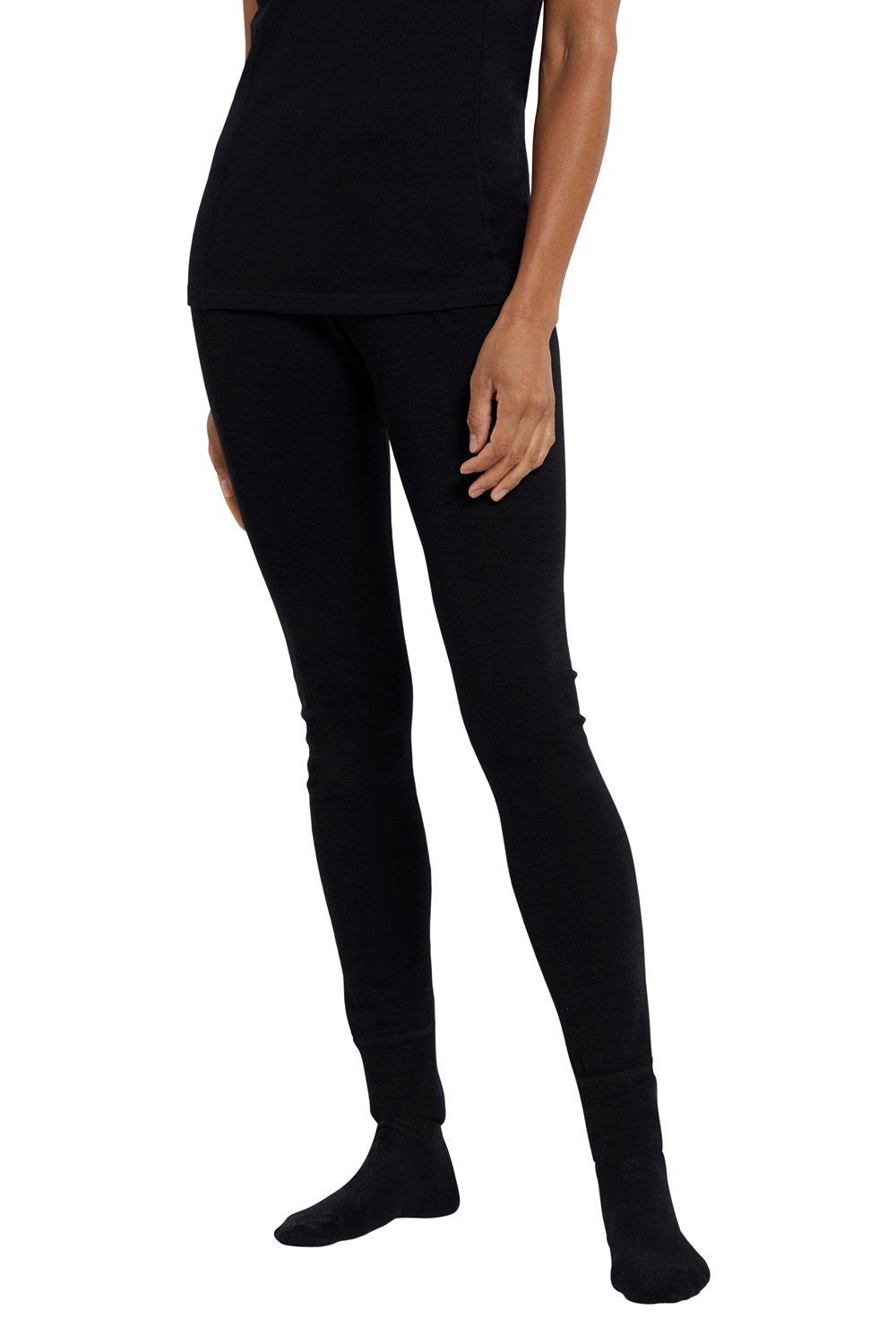 Mountain Warehouse Merino Women's Base Layer Pants Ladies Lightweight Leggings - Picture 23 of 79