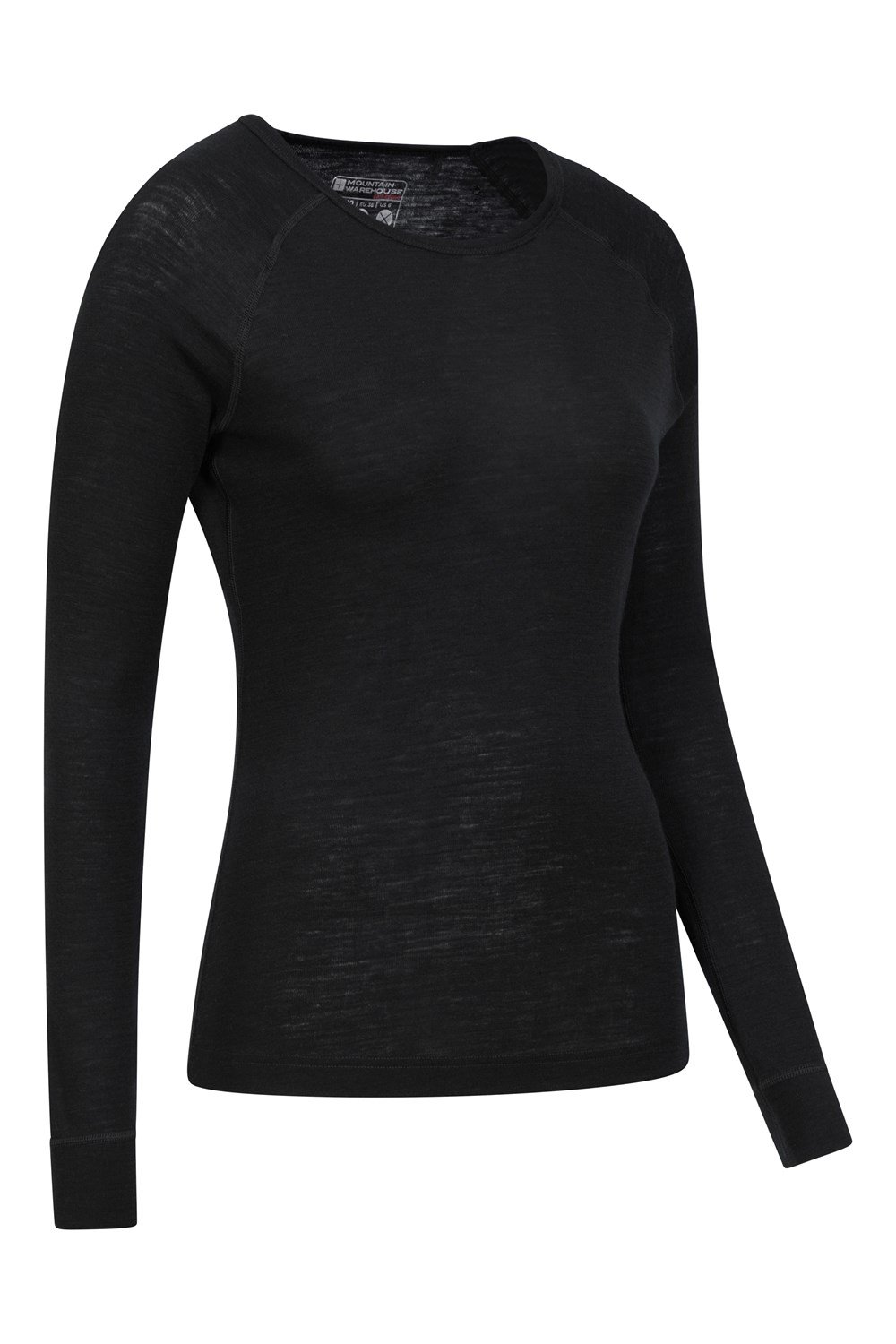Conjunto de top y pantalón Mountain Warehouse Merino para mujer cuello redondo capa base para dama - Imagen 16 de 144
